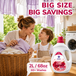 Qleen Ultra Soft Fabric Softener Rose & Oud Family Safe