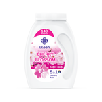 Qleen Non-Bio 5-In-1 Laundry Pods Family Pack Cherry Blossom Main