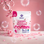 Qleen Non-Bio 5-In-1 Laundry Pods Trail Pack Cherry Blossom Ingredients