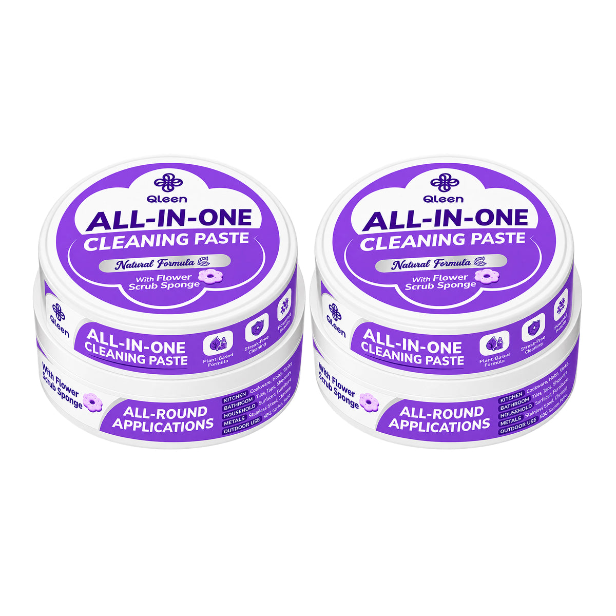 Qleen All-in-One Cleaning Paste | Multi-Purpose Household Cleaner