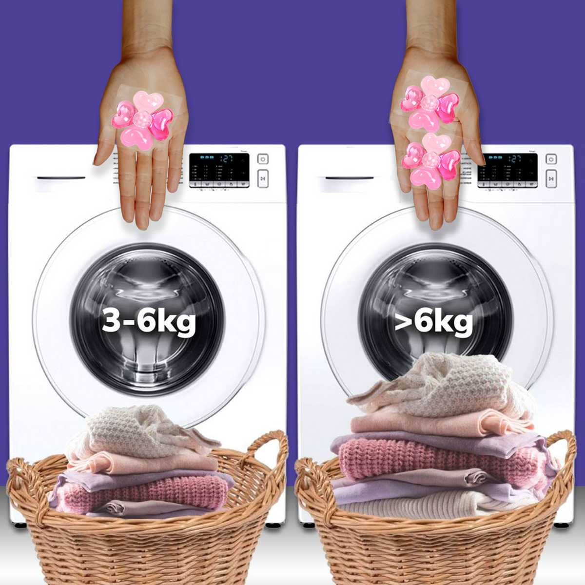 Qleen Non-Bio 5-In-1 Laundry Pods Dosage Guide