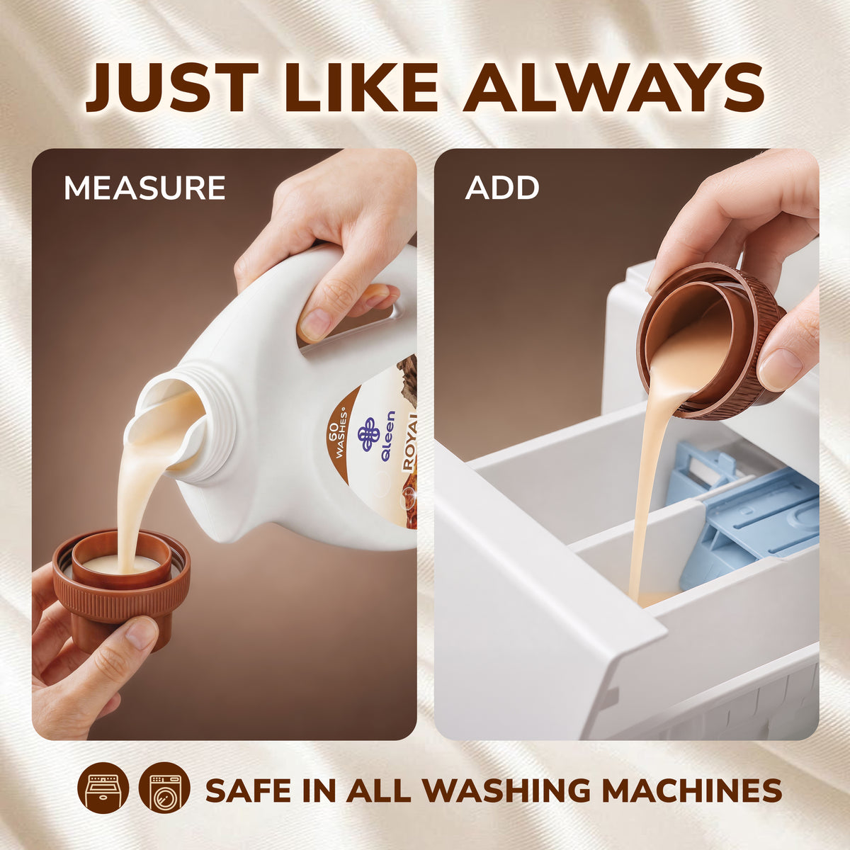 Qleen Ultra Soft Fabric Softener Royal Oud Instructions