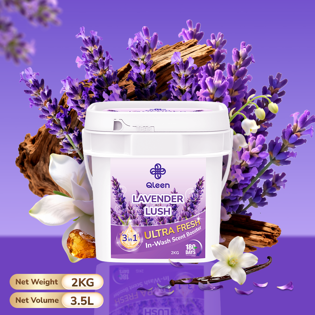 Qleen In-Wash Scent Booster Family Pack 2KG Lavender Lush Specifications