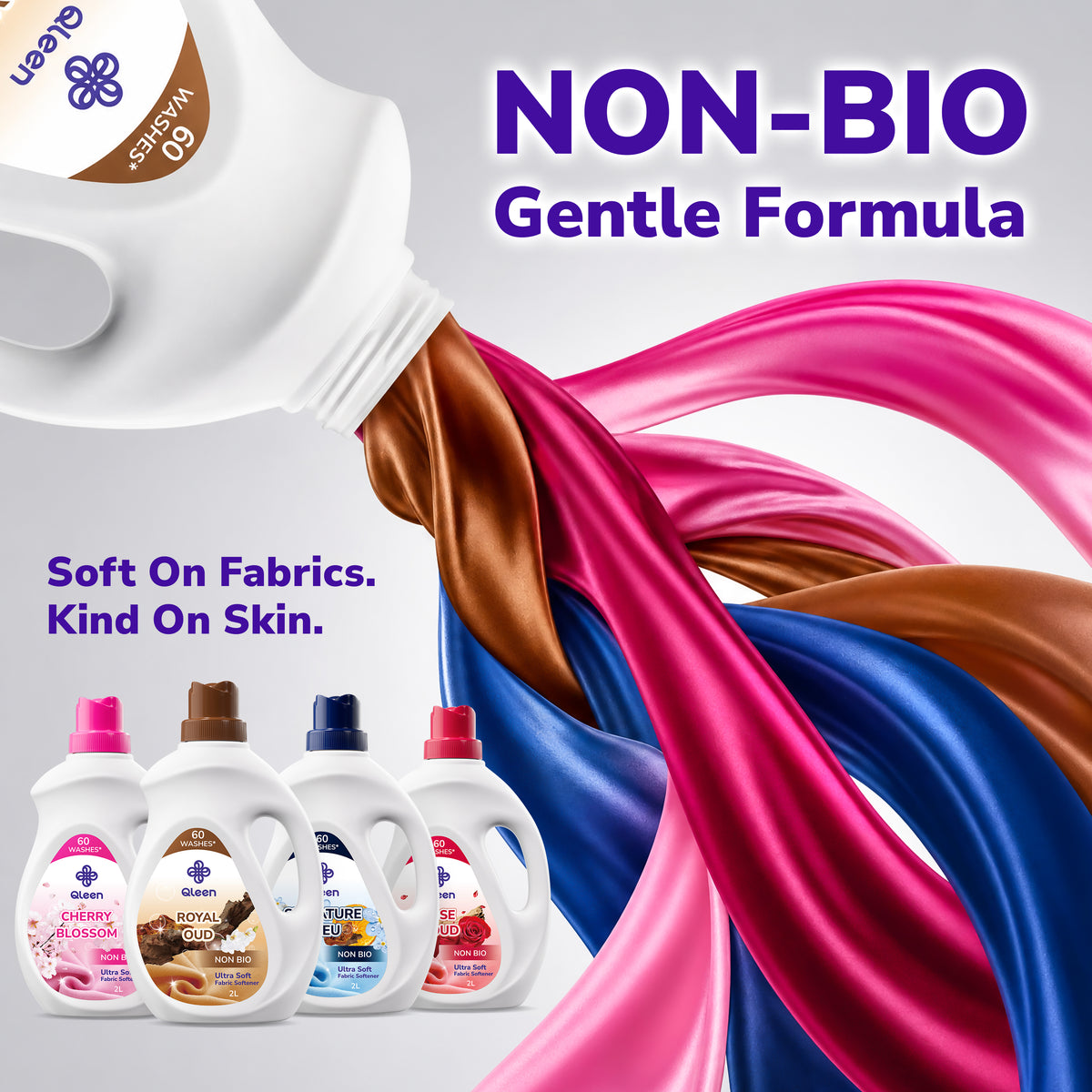 Qleen Ultra Soft Fabric Softener Good for Skin