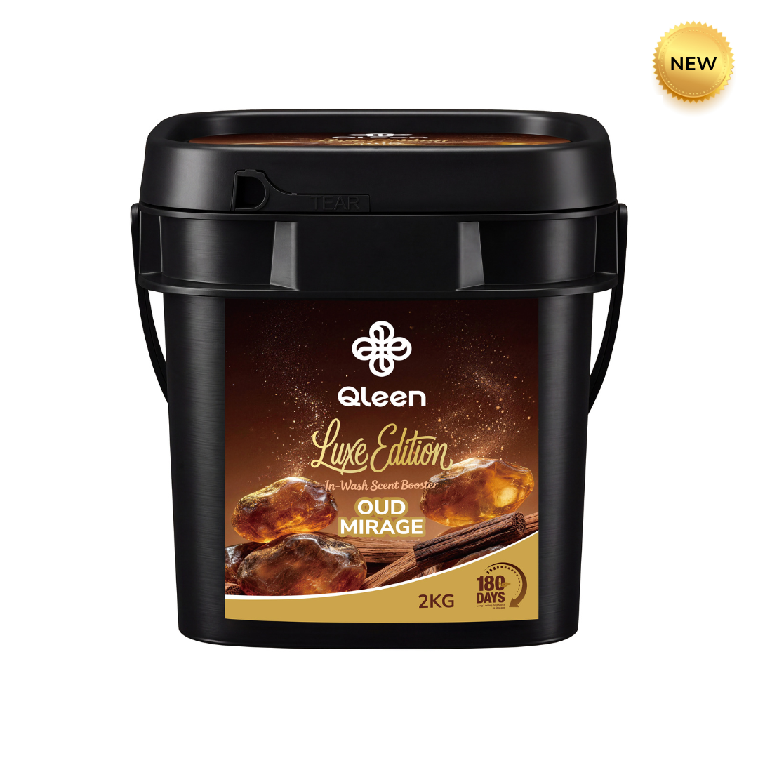 Qleen In-Wash Scent Booster Family Pack 2KG Oud Mirage Front