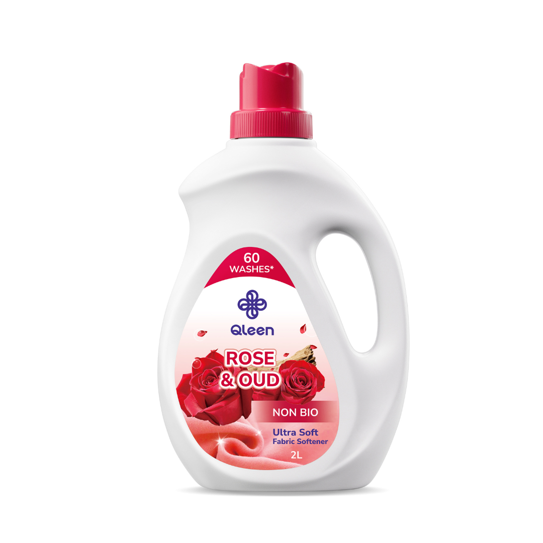 Qleen Ultra Soft Fabric Softener Rose & Oud Main
