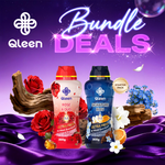 Qleen His & Hers Bundle – Signature Bleu & Rose & Oud Scent Boosters Main